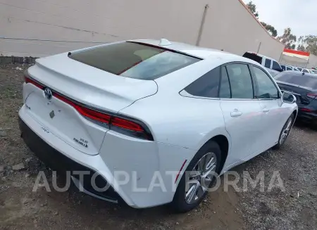 TOYOTA MIRAI 2021 vin JTDAAAAA7MA001564 from auto auction Iaai