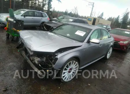 AUDI S4 2015 vin WAUBGAFLXFA100876 from auto auction Iaai