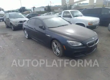 BMW 6 Series 2015 2015 vin WBA6A0C58FGB53580 from auto auction Iaai