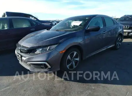 HONDA CIVIC SEDAN 2020 vin 19XFC2F66LE210252 from auto auction Iaai