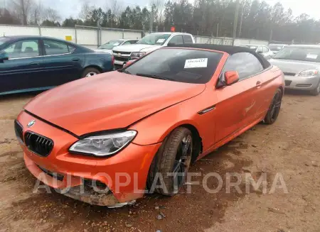 BMW 6 SERIES 2016 vin WBA6F5C51GD996731 from auto auction Iaai