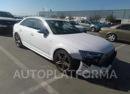 AUDI S4 2018 vin WAUC4AF40JA058572 from auto auction Iaai