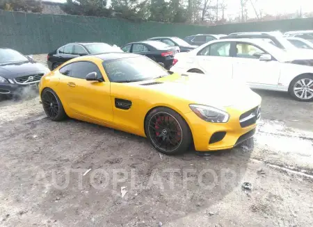 Mercedes-Benz GT AMG 2016 2016 vin WDDYJ7JA9GA008690 from auto auction Iaai