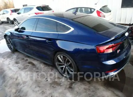 AUDI S5 SPORTBACK 2018 vin WAUC4CF59JA127814 from auto auction Iaai