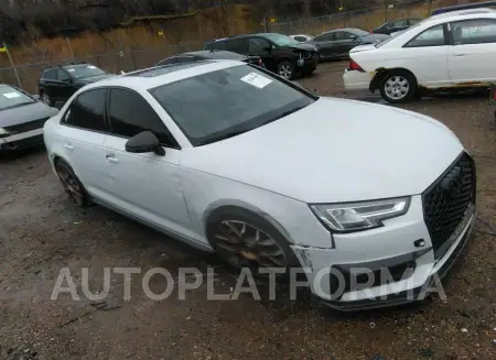 AUDI S4 2018 vin WAUB4AF43JA102060 from auto auction Iaai