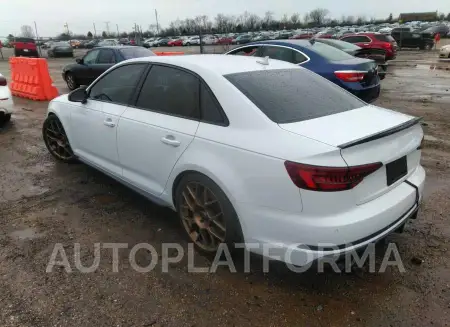 AUDI S4 2018 vin WAUB4AF43JA102060 from auto auction Iaai