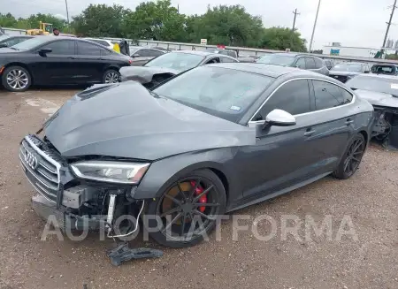 AUDI S5 SPORTBACK 2018 vin WAUB4CF57JA027884 from auto auction Iaai