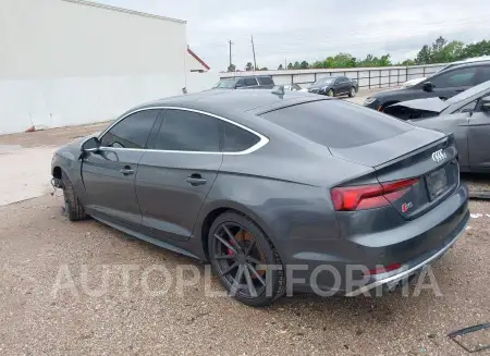 AUDI S5 SPORTBACK 2018 vin WAUB4CF57JA027884 from auto auction Iaai