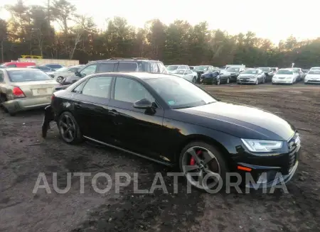 Audi S4 2019 2019 vin WAUB4AF49KA003261 from auto auction Iaai