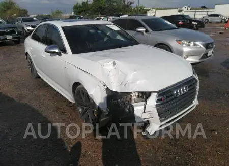 Audi S4 2018 2018 vin WAUB4AF46JA002468 from auto auction Iaai