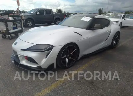 TOYOTA GR SUPRA 2020 vin WZ1DB4C08LW025035 from auto auction Iaai