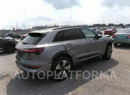 AUDI E-TRON 2022 vin WA1LAAGE2NB012285 from auto auction Iaai