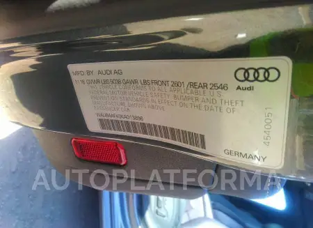 AUDI S4 2019 vin WAUB4AF43KA013896 from auto auction Iaai