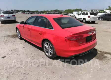 AUDI S4 2016 vin WAUDGAFL2GA007618 from auto auction Iaai