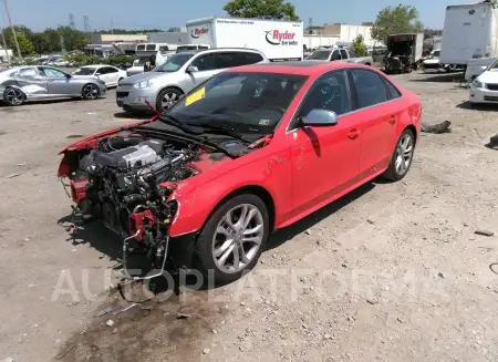 AUDI S4 2016 vin WAUDGAFL2GA007618 from auto auction Iaai