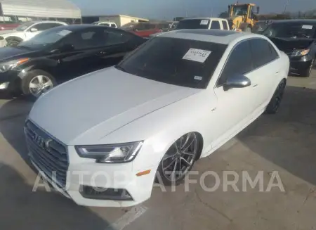 AUDI S4 2018 vin WAUC4AF42JA002570 from auto auction Iaai