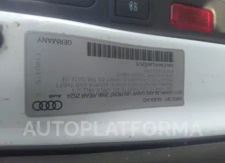 AUDI S4 2018 vin WAUC4AF42JA002570 from auto auction Iaai