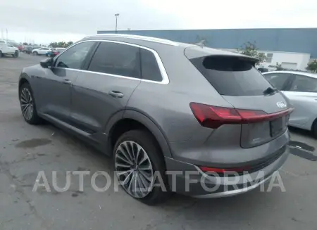 AUDI E-TRON 2019 vin WA1VABGE9KB020720 from auto auction Iaai