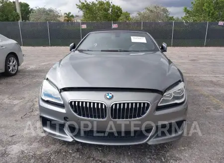 BMW 6 SERIES 2016 vin WBA6F1C57GGT83195 from auto auction Iaai