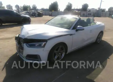 AUDI S5 CABRIOLET 2019 vin WAU24GF54KN007822 from auto auction Iaai