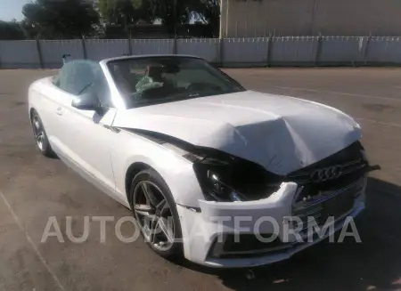 AUDI S5 CABRIOLET 2019 vin WAU24GF54KN007822 from auto auction Iaai