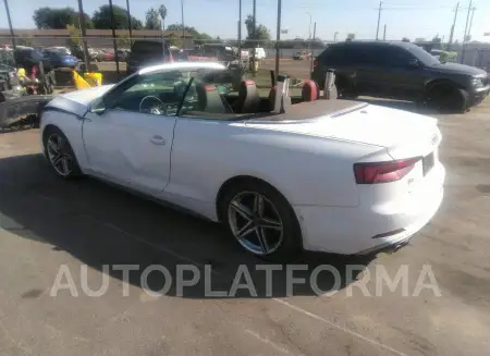 AUDI S5 CABRIOLET 2019 vin WAU24GF54KN007822 from auto auction Iaai