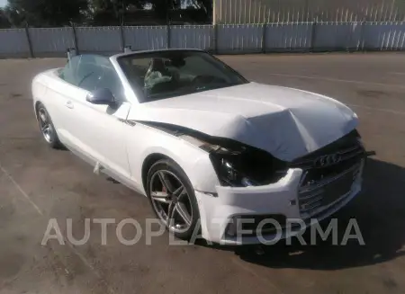 AUDI S5 CABRIOLET 2019 vin WAU24GF54KN007822 from auto auction Iaai