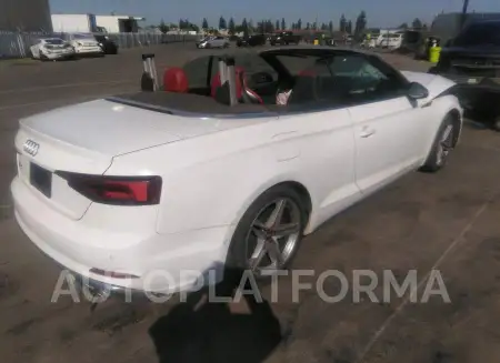 AUDI S5 CABRIOLET 2019 vin WAU24GF54KN007822 from auto auction Iaai