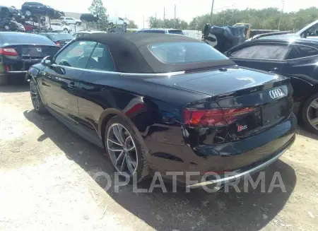 AUDI S5 CABRIOLET 2018 vin WAU24GF57JN021485 from auto auction Iaai