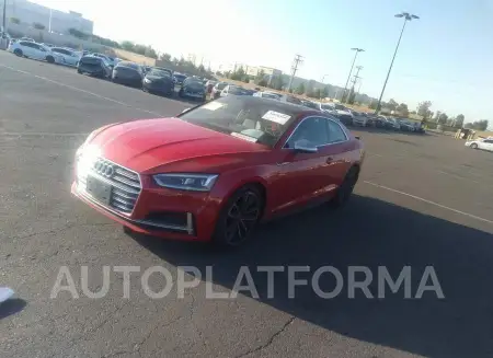 AUDI S5 COUPE 2018 vin WAUP4AF51JA003123 from auto auction Iaai