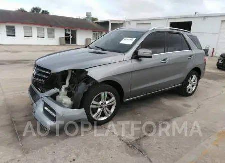 MERCEDES-BENZ M-CLASS 2015 vin 4JGDA5HB3FA449513 from auto auction Iaai