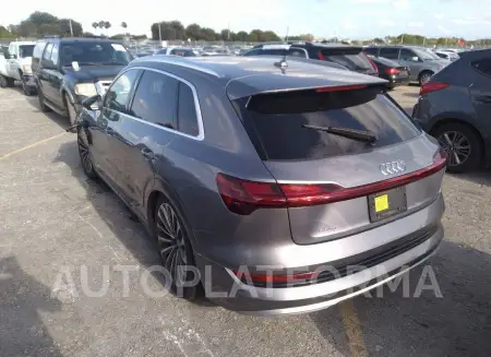 AUDI E-TRON 2019 vin WA1VAAGE4KB023955 from auto auction Iaai