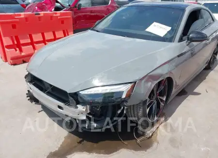 AUDI S5 COUPE 2022 vin WAUP4AF51NA033387 from auto auction Iaai