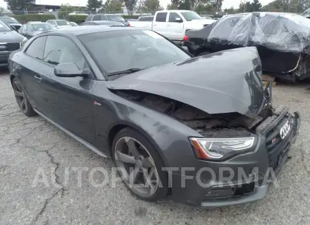 Audi S5 2015 2015 vin WAUCGAFRXFA026173 from auto auction Iaai