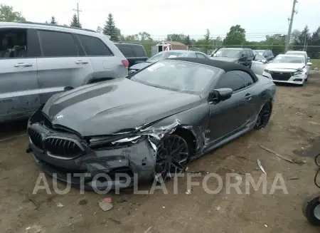 BMW 8 SERIES 2019 vin WBAFY4C5XKBJ98740 from auto auction Iaai