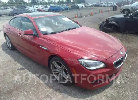 BMW 6 SERIES 2015 vin WBA6B8C5XFD453440 from auto auction Iaai