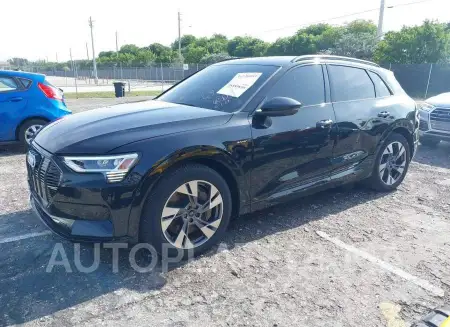 AUDI E-TRON 2021 vin WA1AAAGE9MB020132 from auto auction Iaai