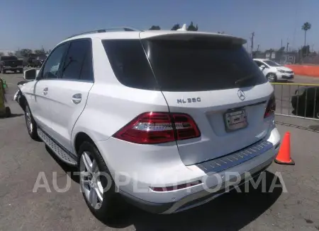 MERCEDES-BENZ M-CLASS 2015 vin 4JGDA5JB6FA483486 from auto auction Iaai