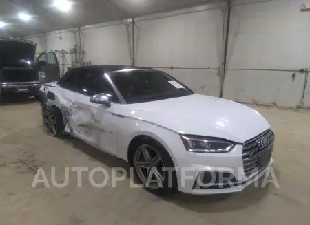 Audi S5 2018 2018 vin WAUY4GF58JN016435 from auto auction Iaai