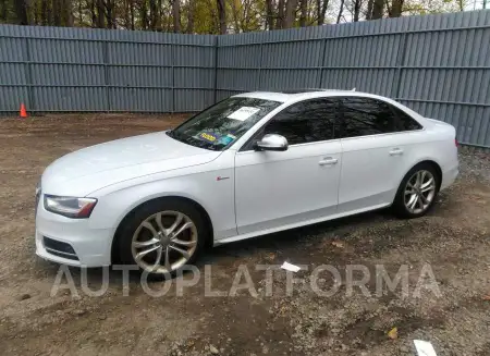 AUDI S4 2015 vin WAUBGAFL4FA020327 from auto auction Iaai