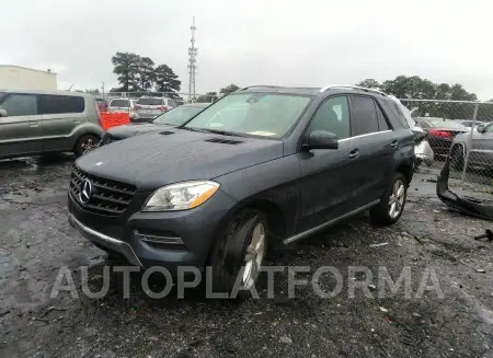 MERCEDES-BENZ M-CLASS 2015 vin 4JGDA5HB4FA546414 from auto auction Iaai