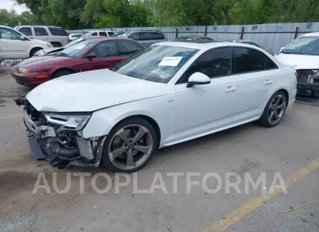 AUDI S4 2018 vin WAUB4AF46JA234164 from auto auction Iaai