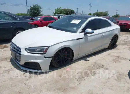 AUDI S5 COUPE 2018 vin WAUP4AF53JA053148 from auto auction Iaai