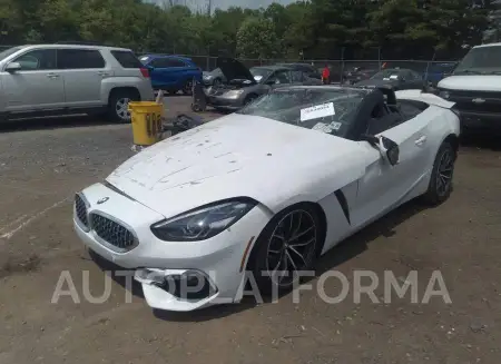 BMW Z4 2020 vin WBAHF3C01LWW57483 from auto auction Iaai