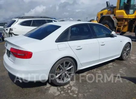 AUDI S4 2015 vin WAUDGAFL9FA059486 from auto auction Iaai