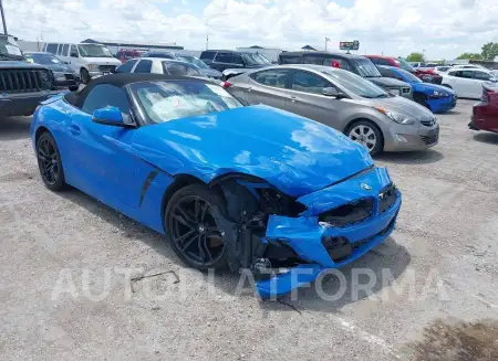 BMW Z4 2021 vin WBAHF3C07MWX37033 from auto auction Iaai