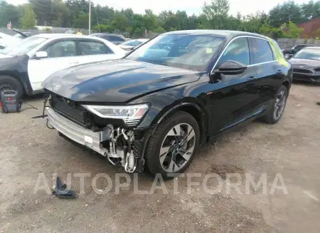 AUDI E-TRON 2022 vin WA1AAAGE0NB023678 from auto auction Iaai