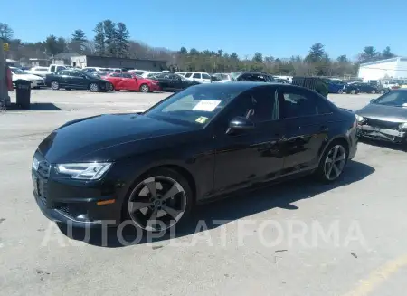 AUDI S4 2019 vin WAUB4AF40KA100493 from auto auction Iaai