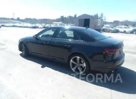 AUDI S4 2019 vin WAUB4AF40KA100493 from auto auction Iaai