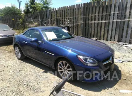 Mercedes-Benz SLC 2018 2018 vin WDDPK3JAXJF150817 from auto auction Iaai